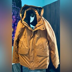 Never worn Timberland multi layered weather coat. Warm!